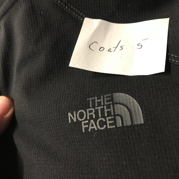 THE NORTH FACE Mens M Jacket Hooded Black & Gray - Picture 11 of 11